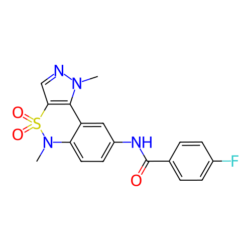 Chemical structure of BindingDB Monomer ID 50430293