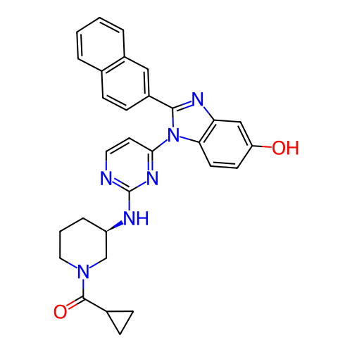 Chemical structure of BindingDB Monomer ID 50430433