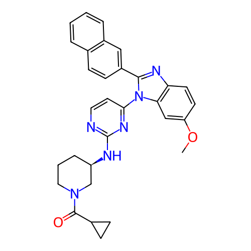 Chemical structure of BindingDB Monomer ID 50430439