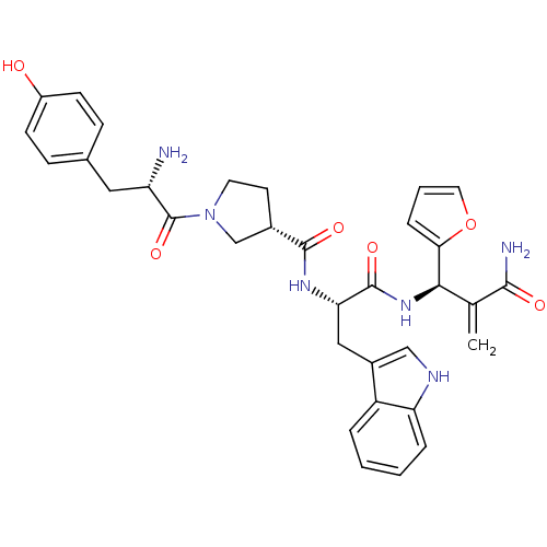 Chemical structure of BindingDB Monomer ID 50430804