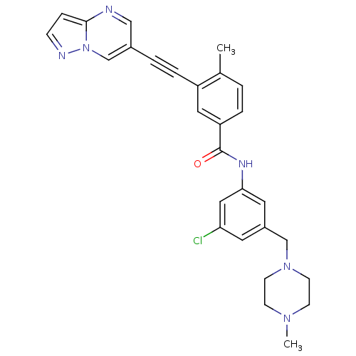 Chemical structure of BindingDB Monomer ID 50430846