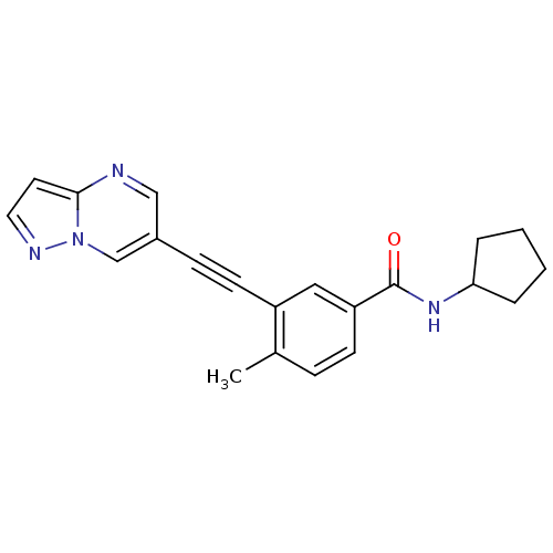 Chemical structure of BindingDB Monomer ID 50430871
