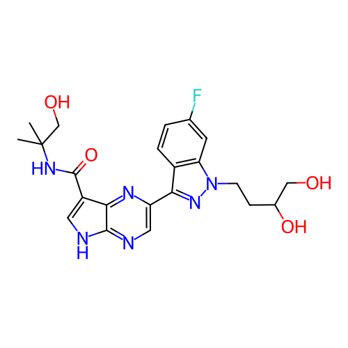 Chemical structure of BindingDB Monomer ID 50431402
