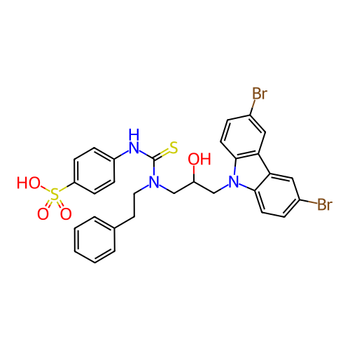 Chemical structure of BindingDB Monomer ID 50431657
