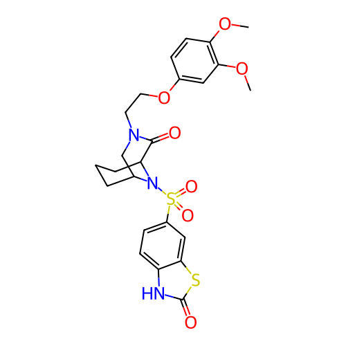 Chemical structure of BindingDB Monomer ID 50432733