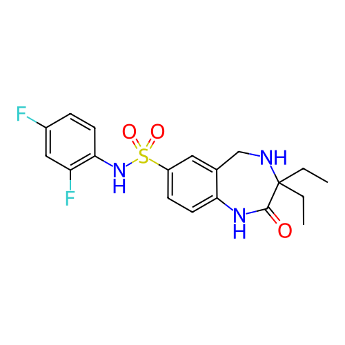 Chemical structure of BindingDB Monomer ID 50433284