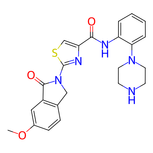 Chemical structure of BindingDB Monomer ID 50433489