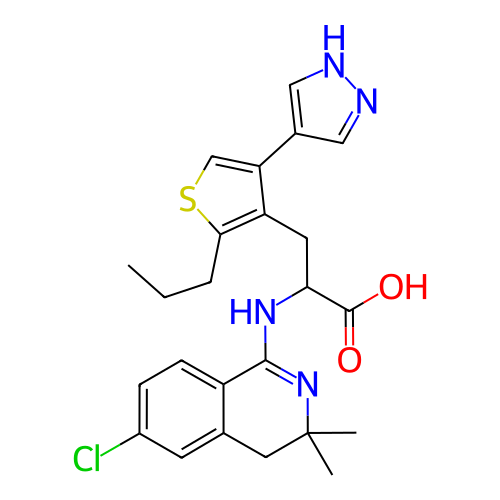 Chemical structure of BindingDB Monomer ID 50433628