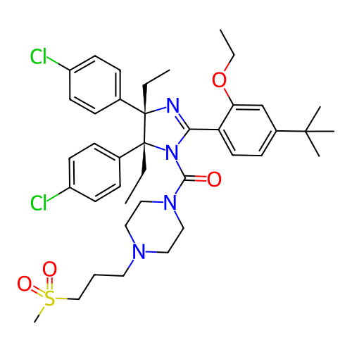Chemical structure of BindingDB Monomer ID 50434282