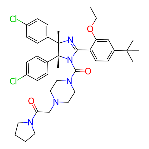 Chemical structure of BindingDB Monomer ID 50434284