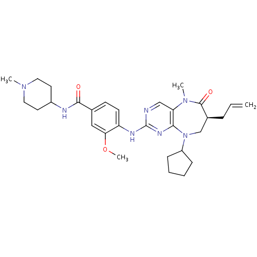 Chemical structure of BindingDB Monomer ID 50435732