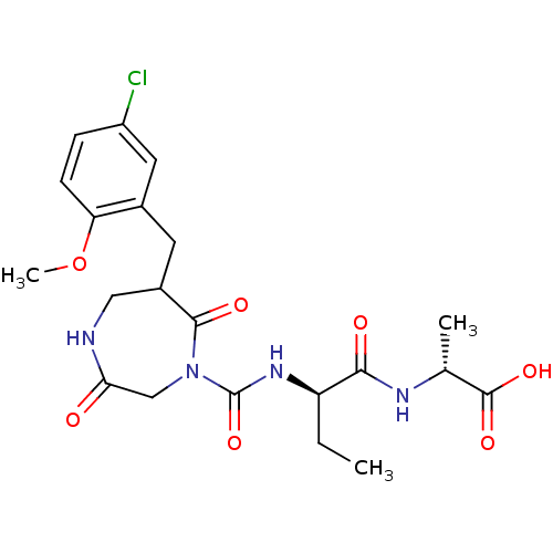 Chemical structure of BindingDB Monomer ID 50436413