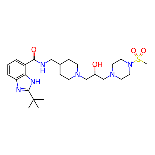 Chemical structure of BindingDB Monomer ID 50437000