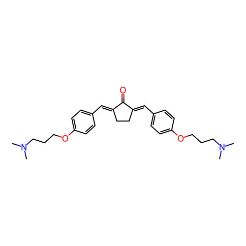 Chemical structure of BindingDB Monomer ID 50437201