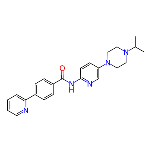 Chemical structure of BindingDB Monomer ID 50437261