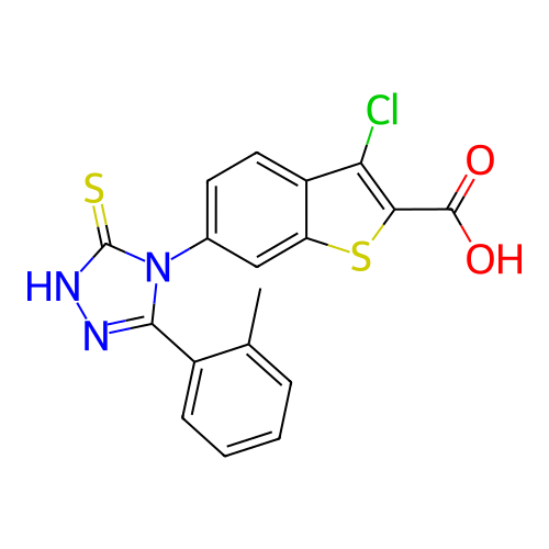 Chemical structure of BindingDB Monomer ID 50437303
