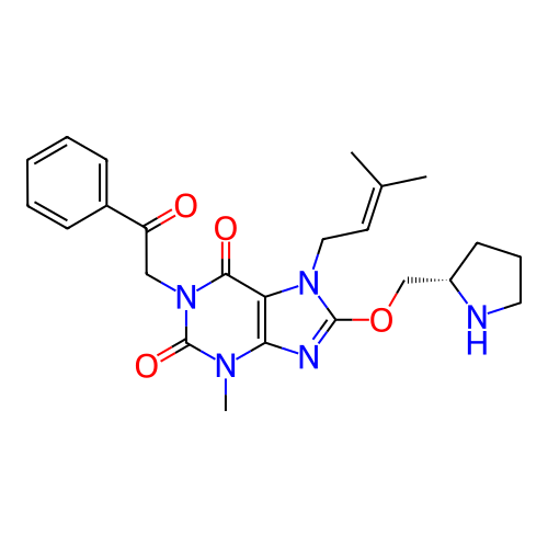 Chemical structure of BindingDB Monomer ID 50437396