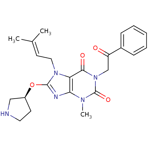 Chemical structure of BindingDB Monomer ID 50437399