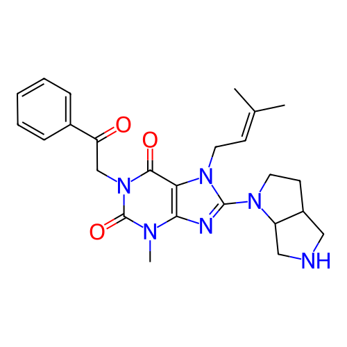 Chemical structure of BindingDB Monomer ID 50437404
