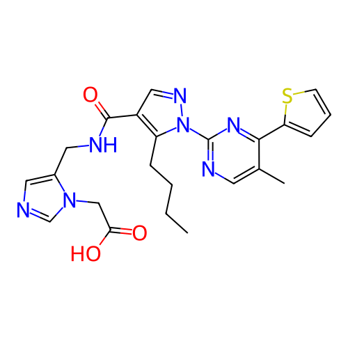 Chemical structure of BindingDB Monomer ID 50437420