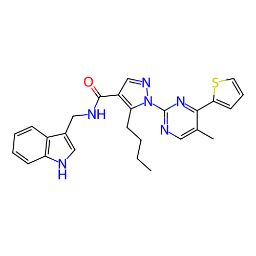 Chemical structure of BindingDB Monomer ID 50437421