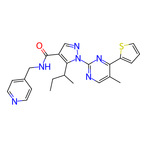 Chemical structure of BindingDB Monomer ID 50437426