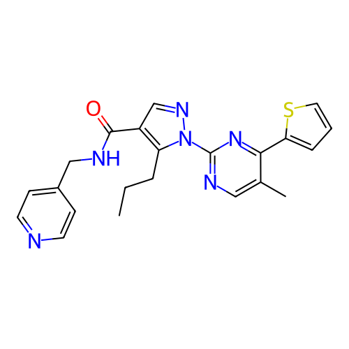 Chemical structure of BindingDB Monomer ID 50437429