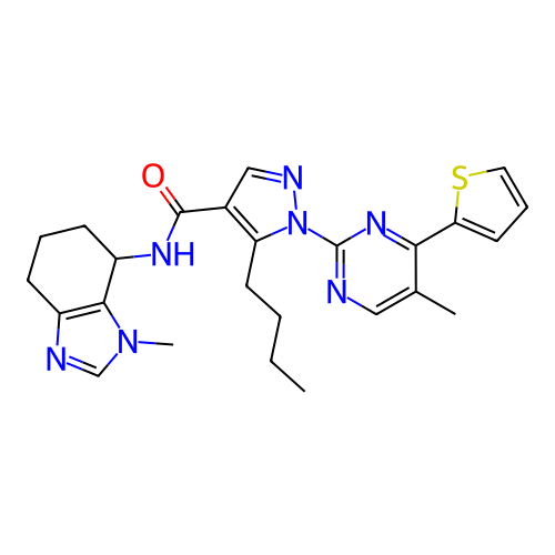 Chemical structure of BindingDB Monomer ID 50437431