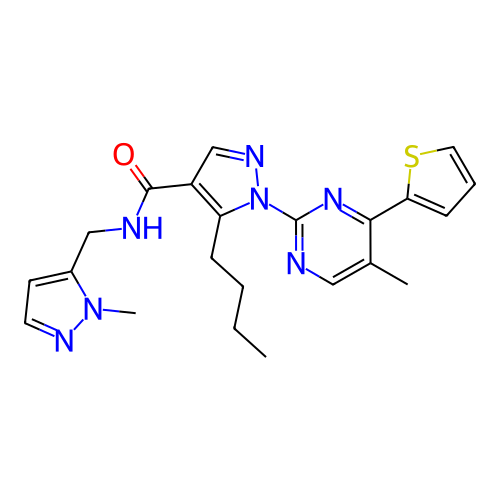 Chemical structure of BindingDB Monomer ID 50437433
