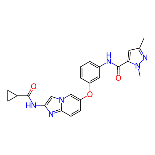 Chemical structure of BindingDB Monomer ID 50437508