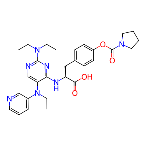 Chemical structure of BindingDB Monomer ID 50437645