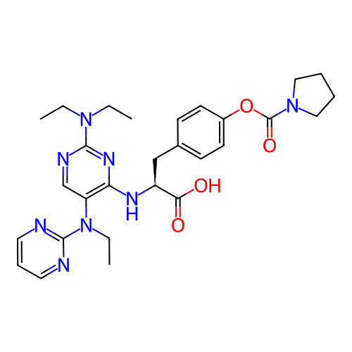 Chemical structure of BindingDB Monomer ID 50437648