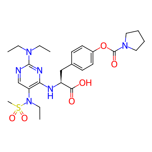 Chemical structure of BindingDB Monomer ID 50437649