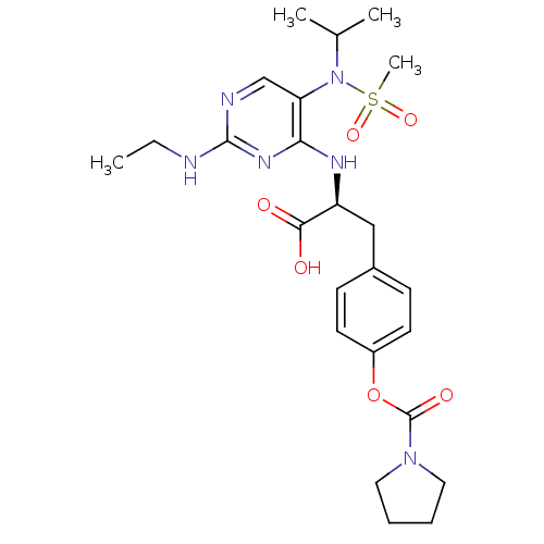 Chemical structure of BindingDB Monomer ID 50437653