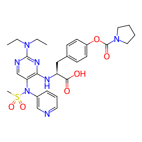 Chemical structure of BindingDB Monomer ID 50437656