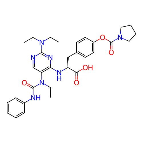Chemical structure of BindingDB Monomer ID 50437657