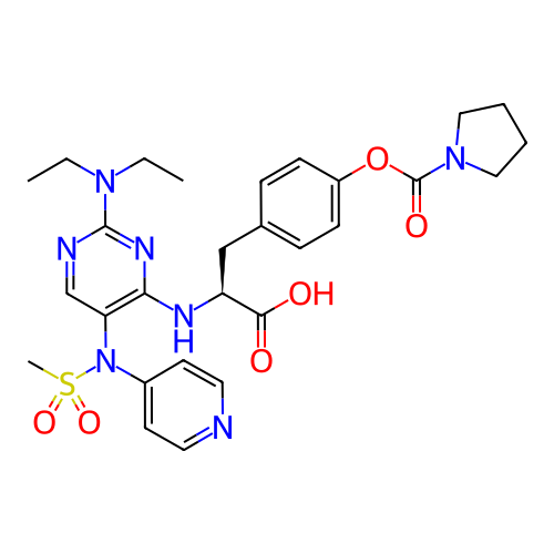 Chemical structure of BindingDB Monomer ID 50437659