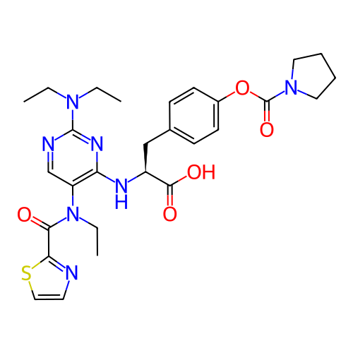 Chemical structure of BindingDB Monomer ID 50437662