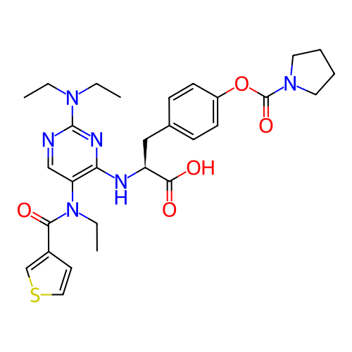 Chemical structure of BindingDB Monomer ID 50437663