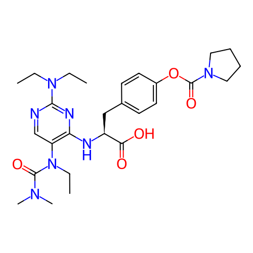 Chemical structure of BindingDB Monomer ID 50437664