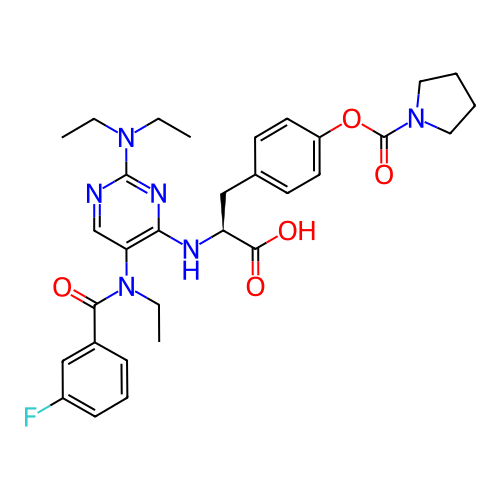 Chemical structure of BindingDB Monomer ID 50437669