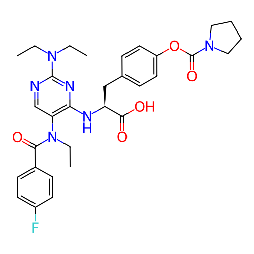 Chemical structure of BindingDB Monomer ID 50437671