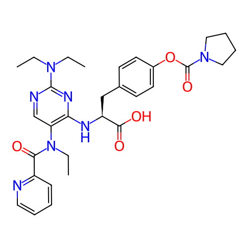 Chemical structure of BindingDB Monomer ID 50437675
