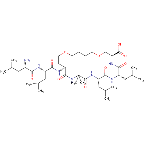 Chemical structure of BindingDB Monomer ID 50437737