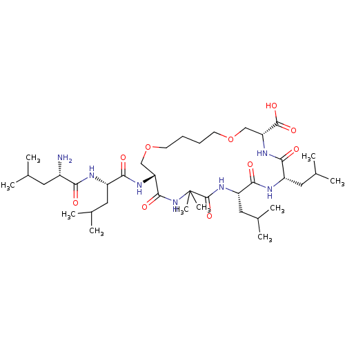 Chemical structure of BindingDB Monomer ID 50437738
