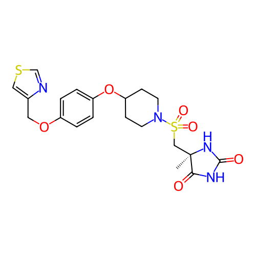 Chemical structure of BindingDB Monomer ID 50437769