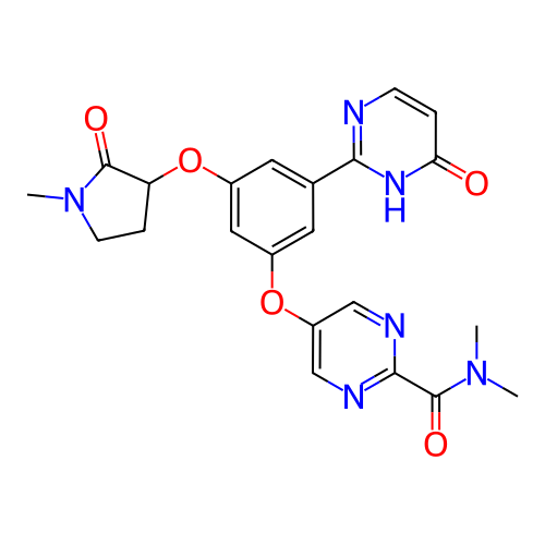 Chemical structure of BindingDB Monomer ID 50437907
