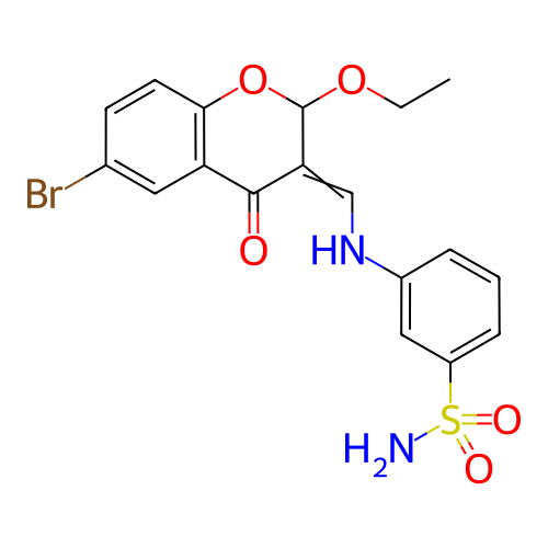 Chemical structure of BindingDB Monomer ID 50437940
