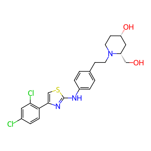 Chemical structure of BindingDB Monomer ID 50438142