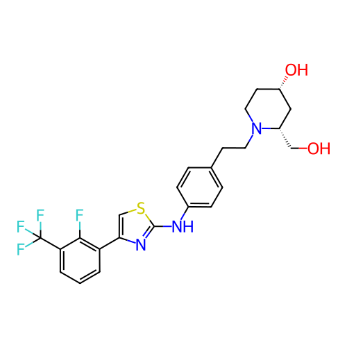Chemical structure of BindingDB Monomer ID 50438161